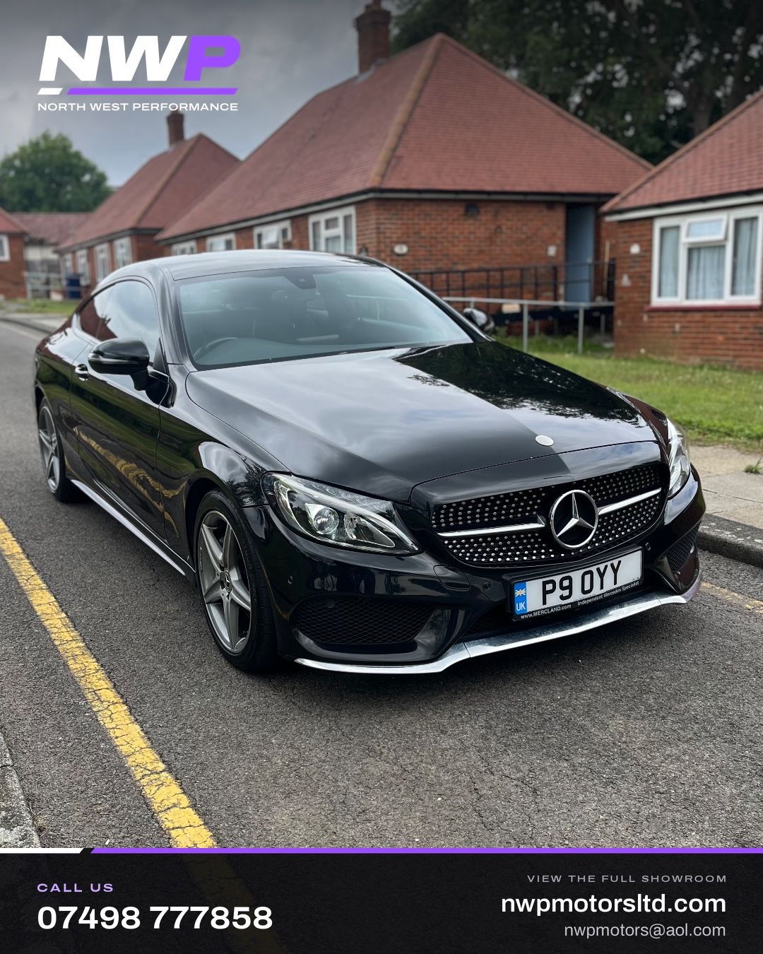 2016 Mercedes-Benz C Class Coupe, black – NWP listing photo