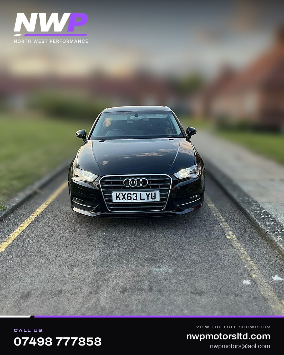 2013 Audi A3, black – NWP listing photo