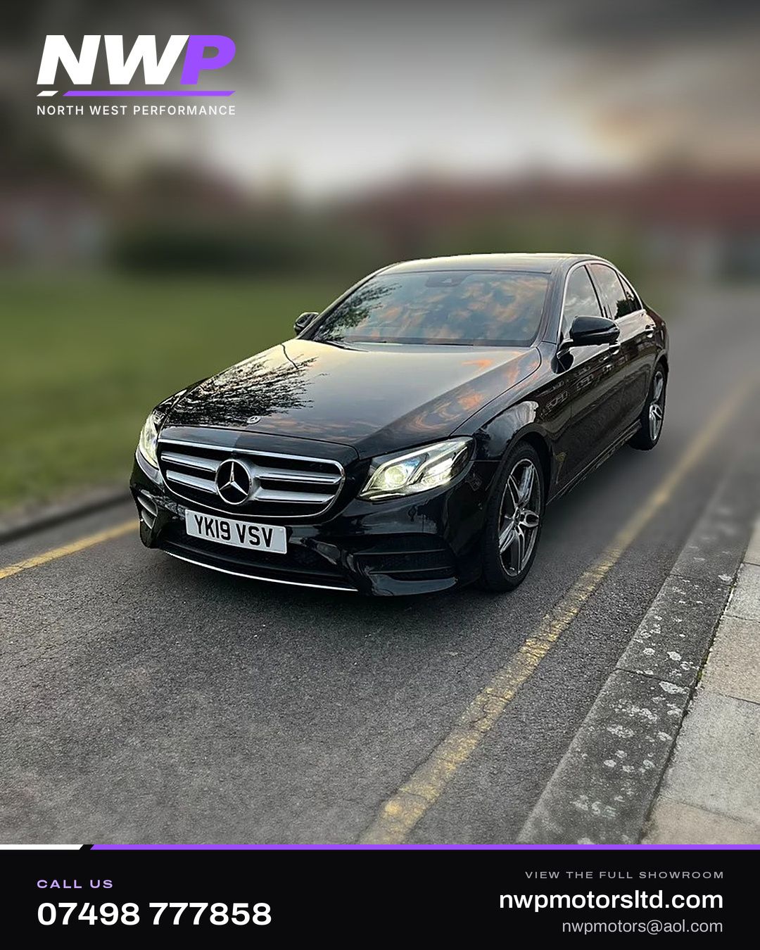2019 Mercedes-Benz E-Class, black – NWP listing photo