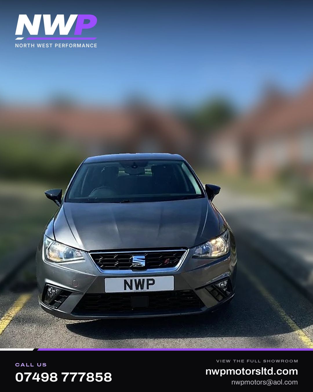 Seat Ibiza FR, grey – NWP listing photo