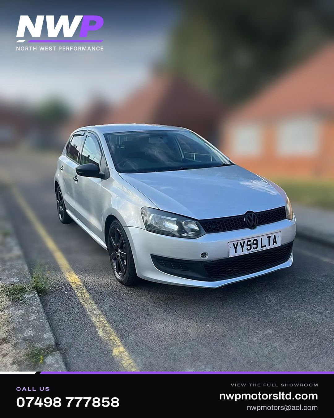 2009 Volkswagen Polo, silver – NWP listing photo